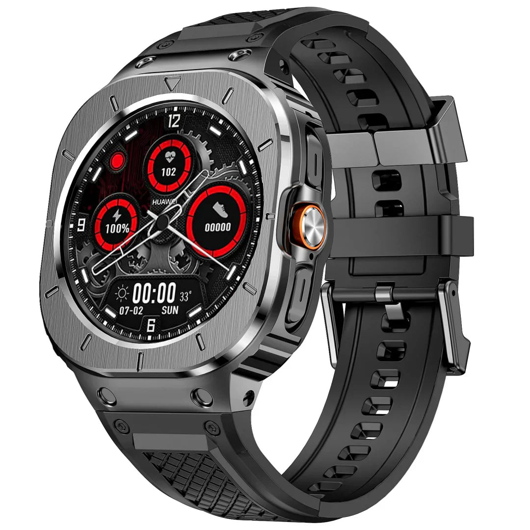 Rugged Stainless Steel Case Retrofit Kit for Samsung Galaxy Watch Ultra