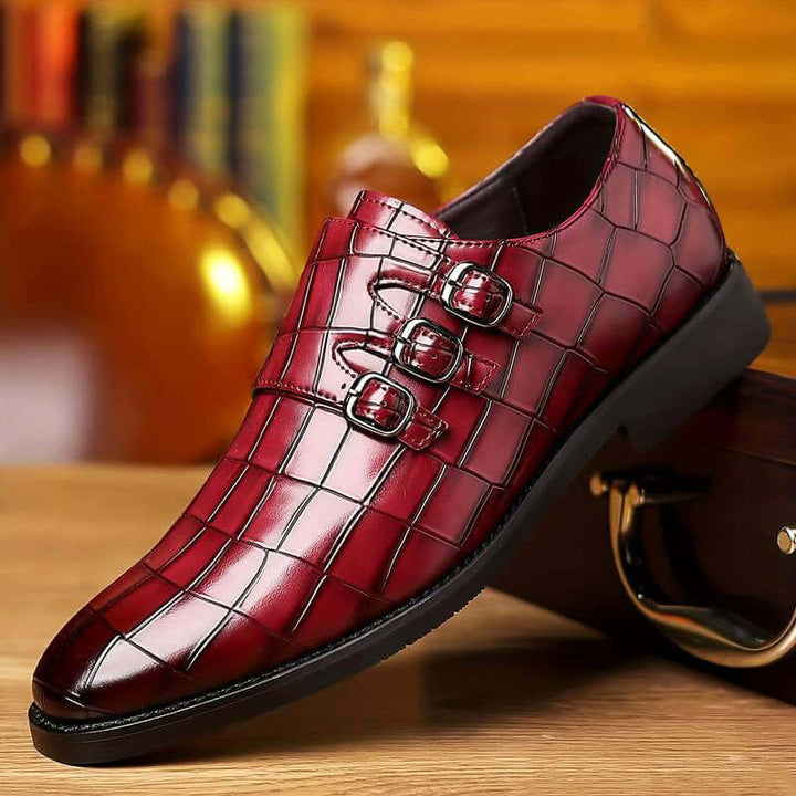 Men's Formal Leather Shoes: Classic Lace-Up Style