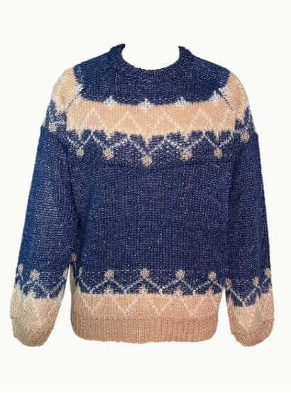 Women's Elegant Round Neck Knit Sweater