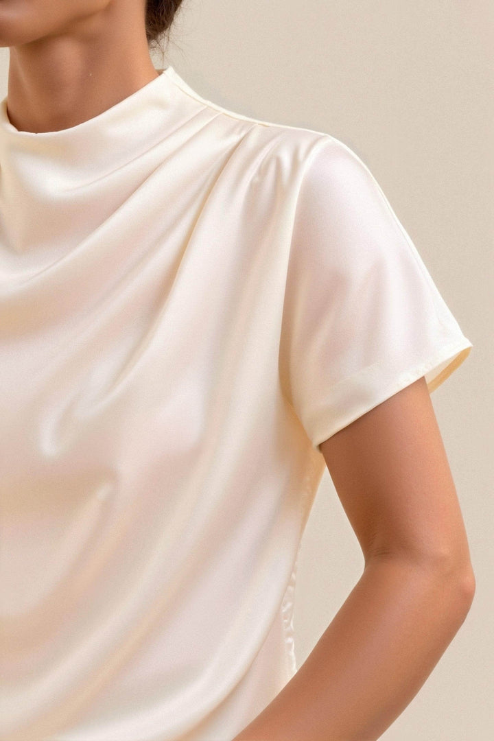 Women's Oversized Cut-Out T-Shirt: Casual Loose Fit Top