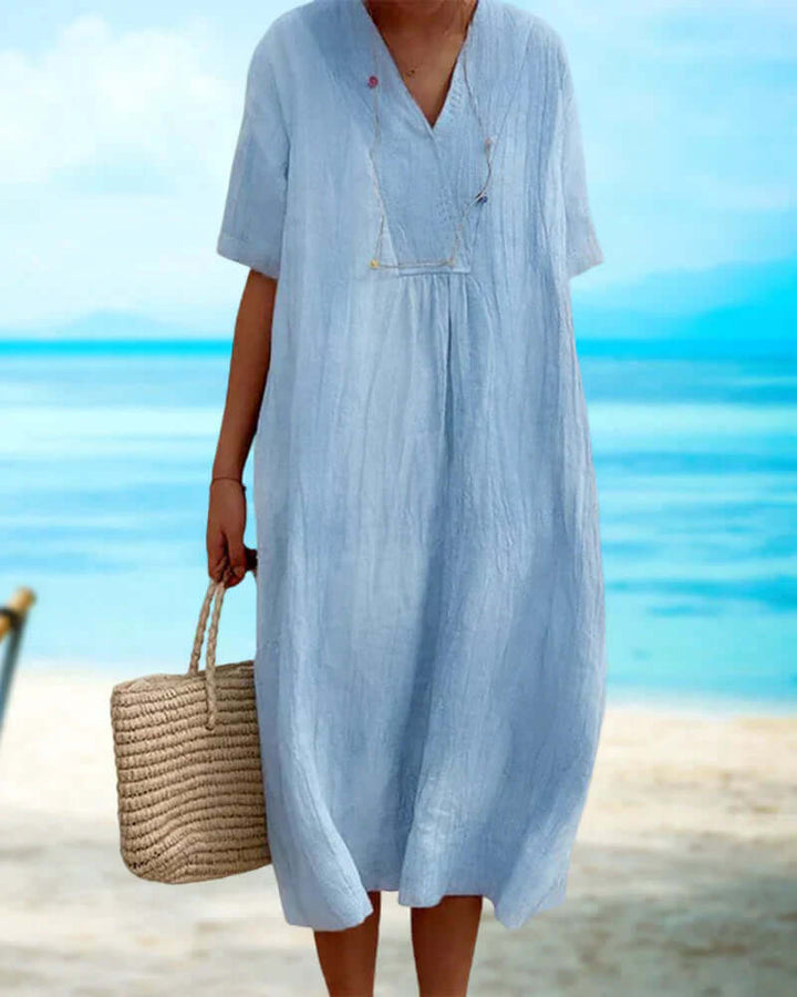 Summer Printed A-Line Dress