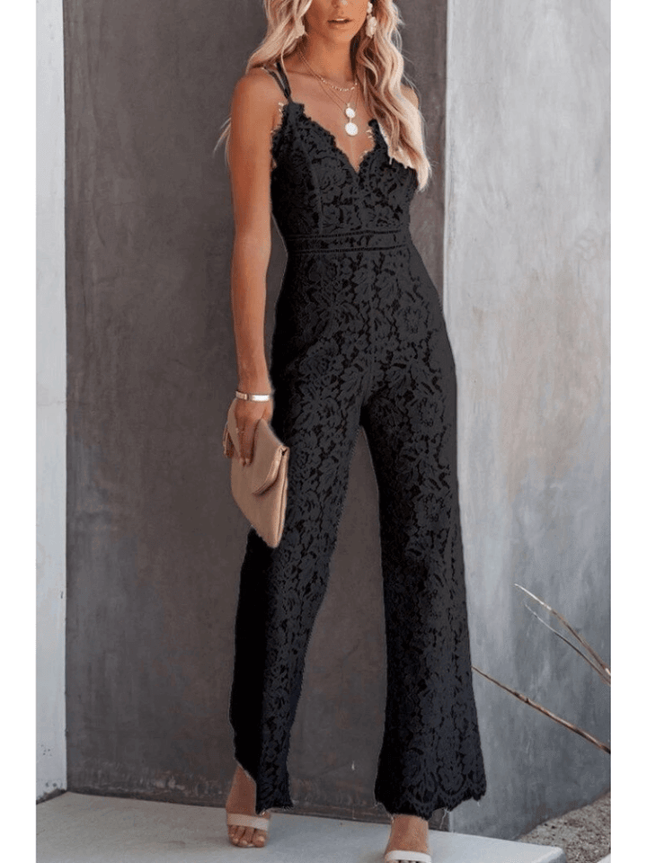 Elegant Wide-Leg Jumpsuit: Formal & Casual Wear