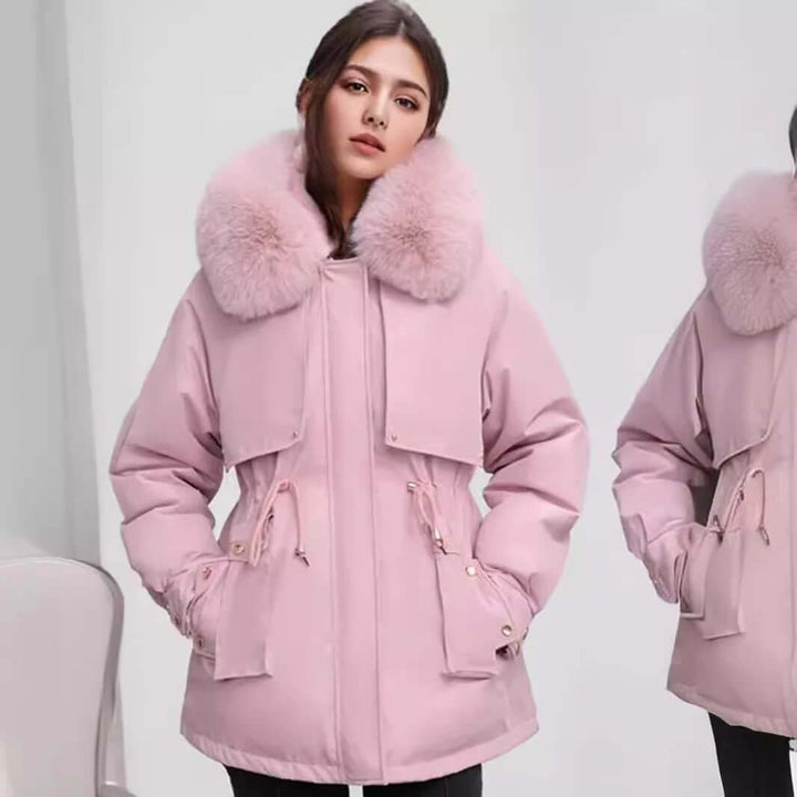 Women's Warm Fur Collar Winter Coat