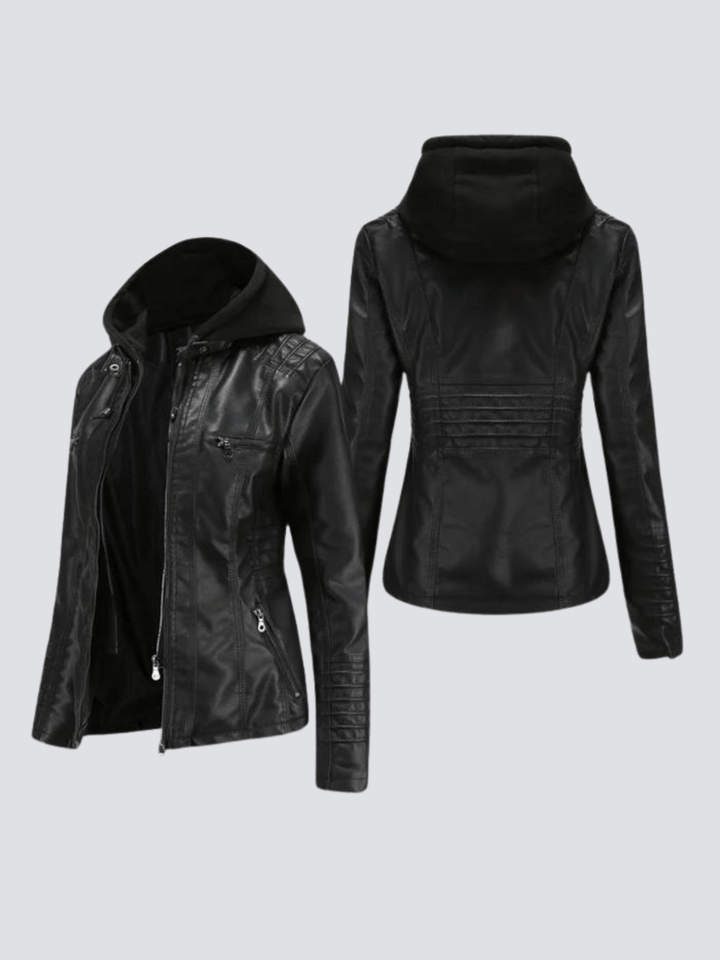 Women's Hooded Classic Jacket: Versatile & Stylish Outerwear
