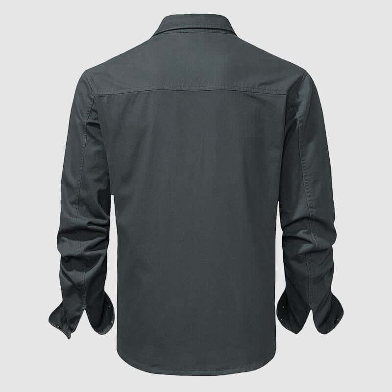 Men's Classic Cotton Long Sleeve Shirt