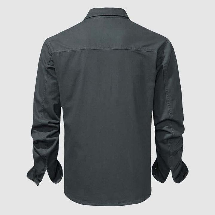 Men's Classic Cotton Long Sleeve Shirt