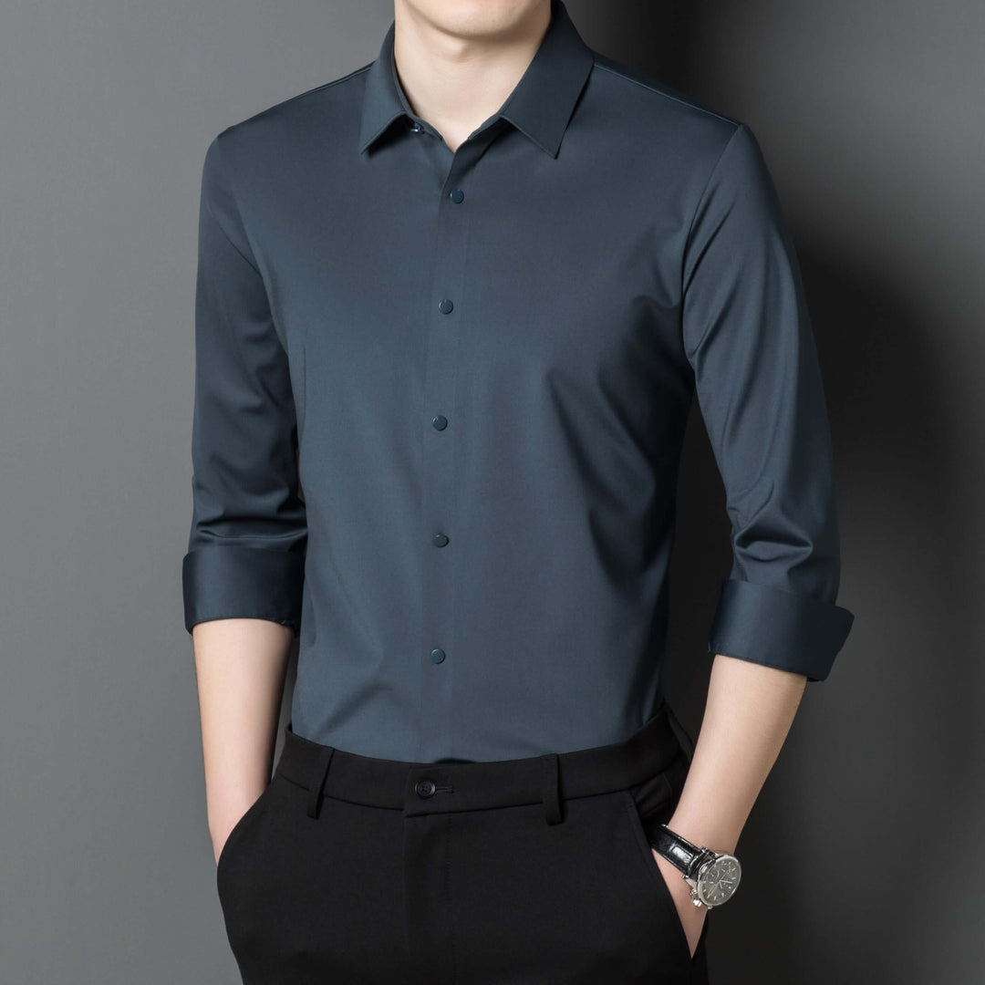 Men's Stretch Fit Elastic Shirt
