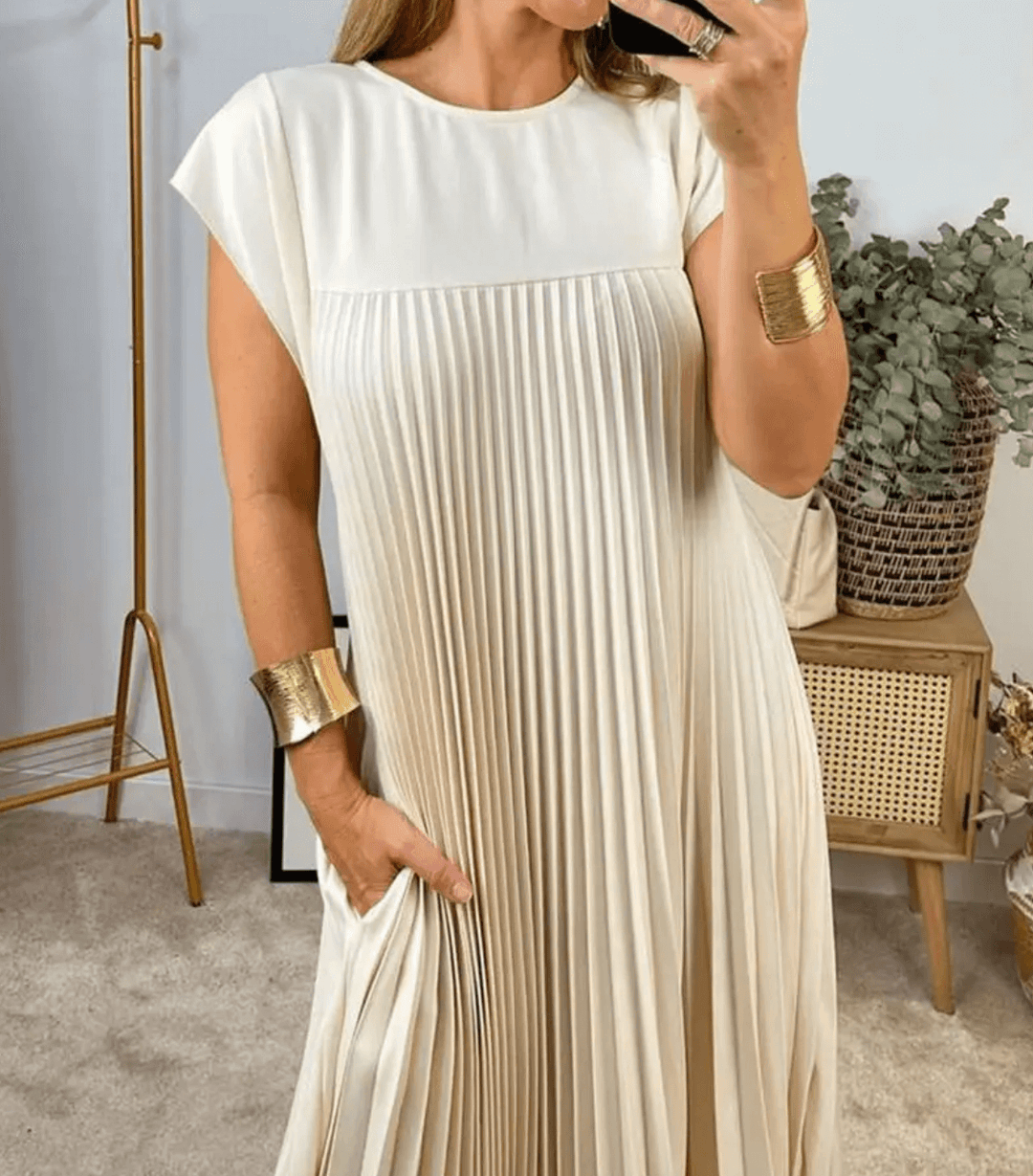 Women's Long Sleeve Summer Dress: Effortless Style