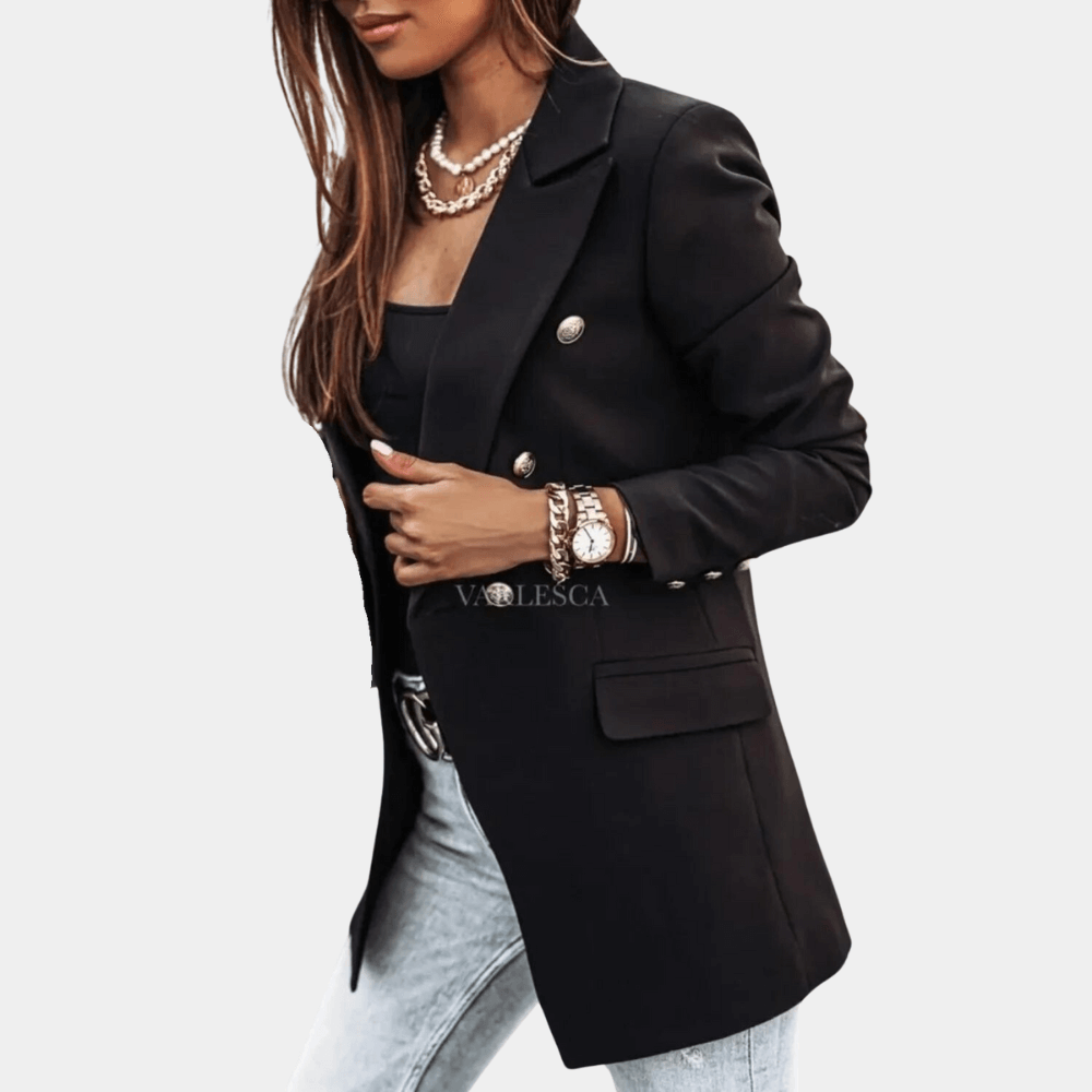 Lightweight Polyester Blazer: Versatile & Chic