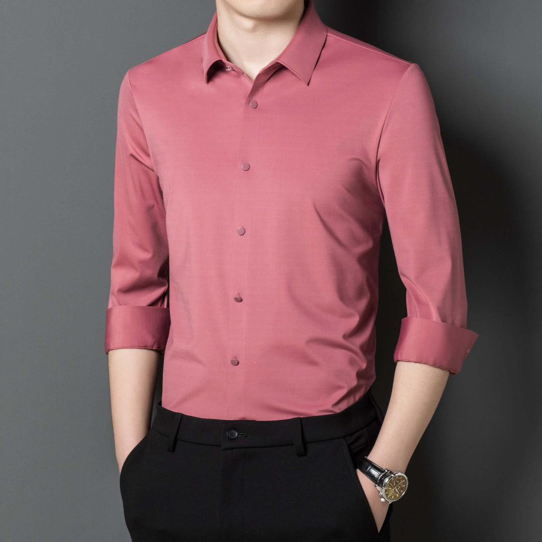 Men's Stretch Fit Elastic Shirt