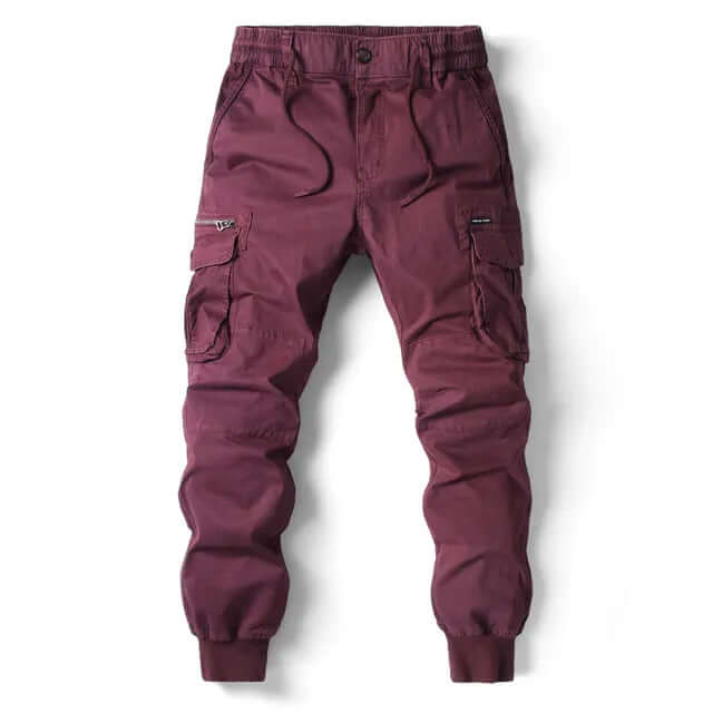 Men's Relaxed-Fit Cargo Pants: Multiple Pockets & Durable Cotton