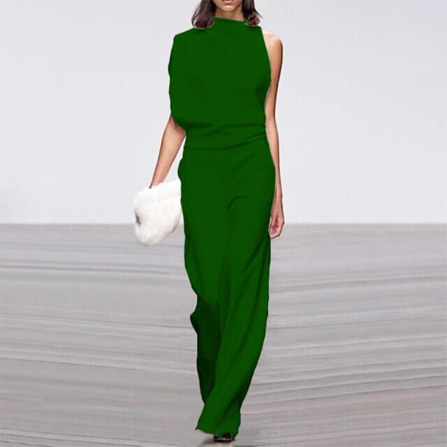 Women's Summer Glam Jumpsuit: Effortless Chic Style