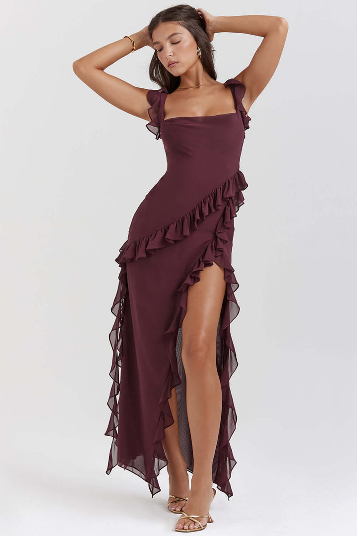 Elegant Midi Dress for Women