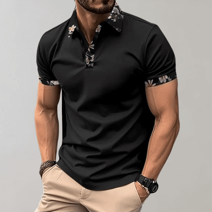Men's Classic Fit Polo Shirt: Breathable, Short Sleeve Casual Top