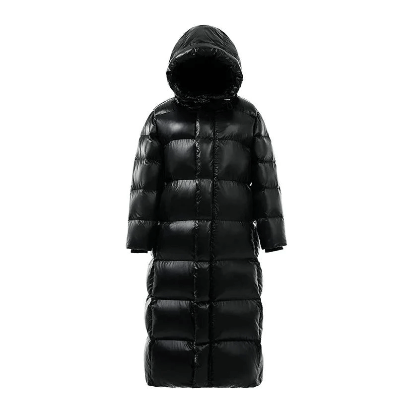 Women's Long Padded Jacket - Winter Warmth & Style