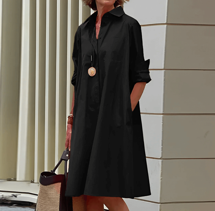 Stylish Polo Dress: Stretch Fit & Breathable