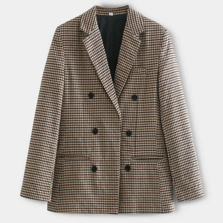 Men's Slim-Fit Double-Breasted Blazer