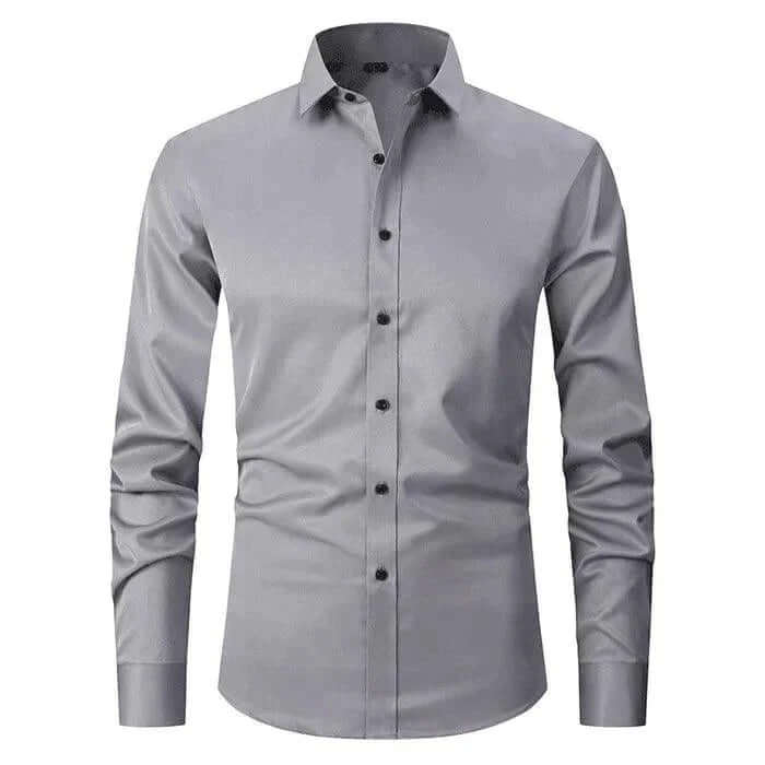Men's Breathable Stretch Long Sleeve Shirt