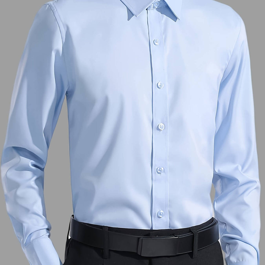 Men's Slim Fit Cotton Dress Shirt