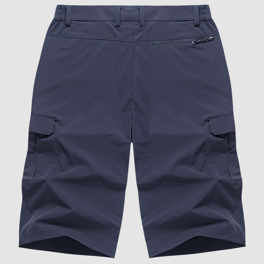 Men's Outdoor Walking Shorts: Multi-Pocket Hiking Shorts