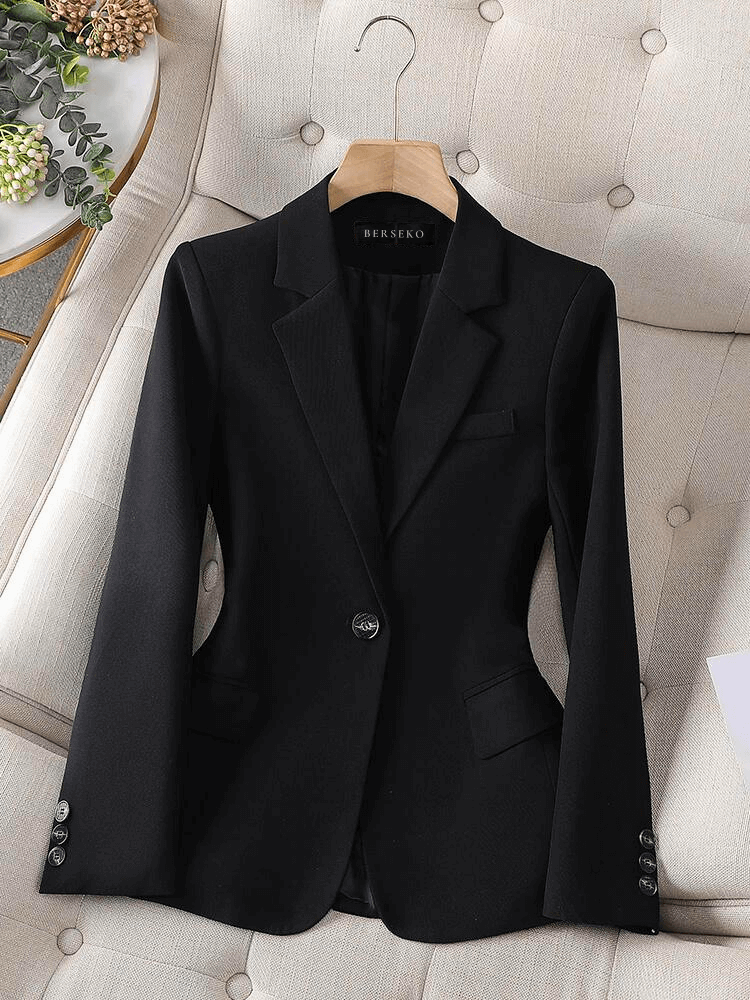 Tailored Women's Single-Breasted Blazer