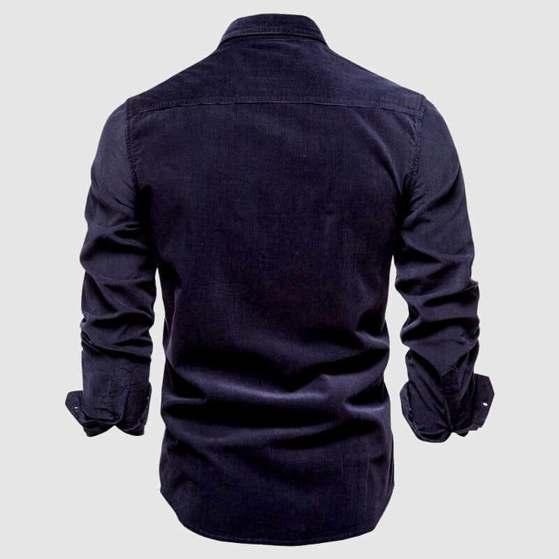 Men's Casual Long Sleeve Shirt: Breathable & Stylish