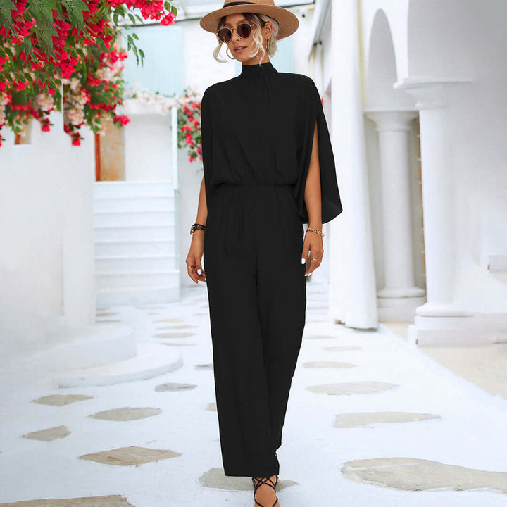 Women's Elegant Batwing Sleeve Jumpsuit