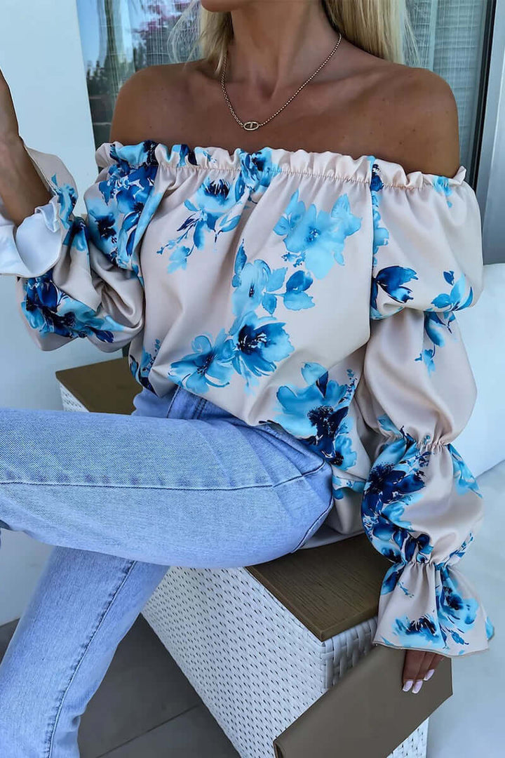 Women's Casual Loose Off-Shoulder Summer Top