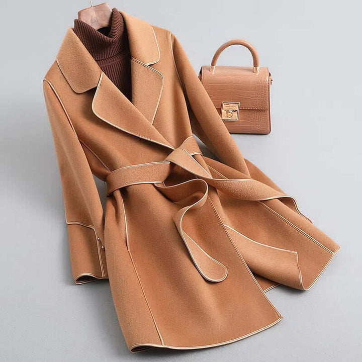 Women's Long Winter Wool Blend Coat