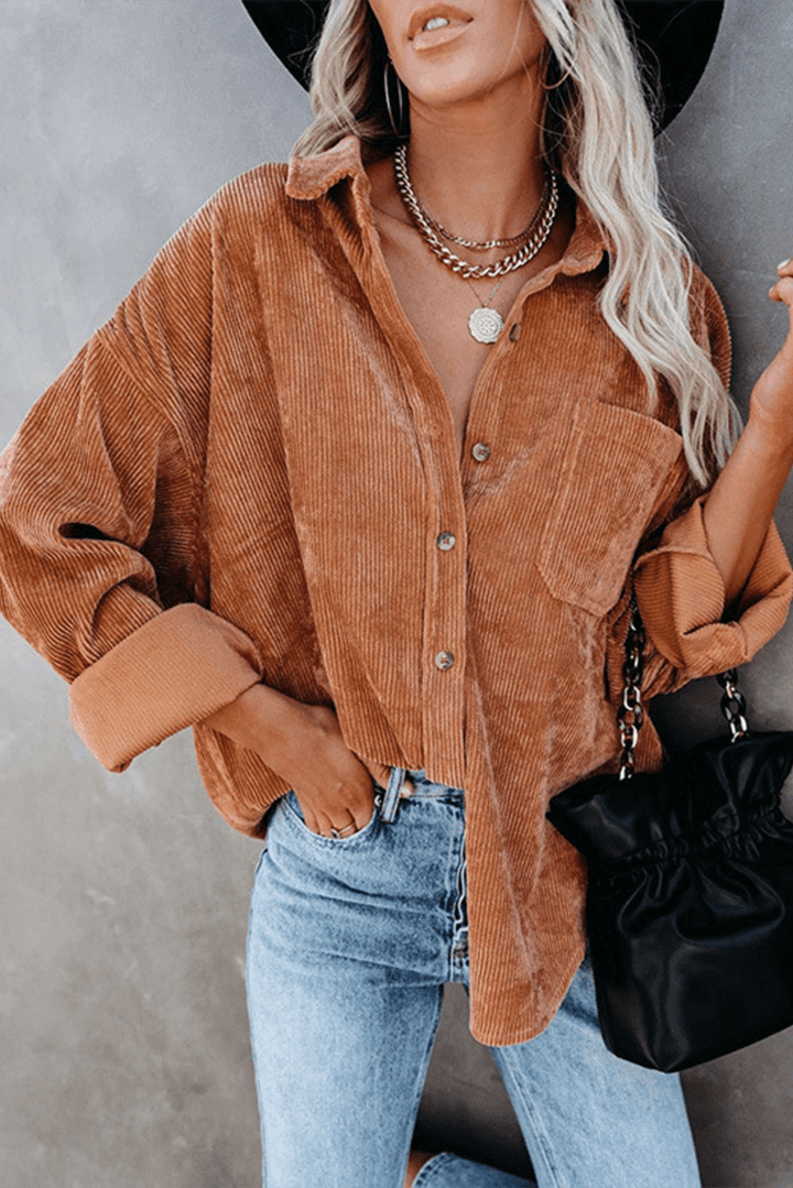 Women's Relaxed Fit Long Sleeve Shirt