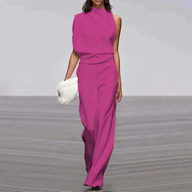 Women's Summer Glam Jumpsuit: Effortless Chic Style