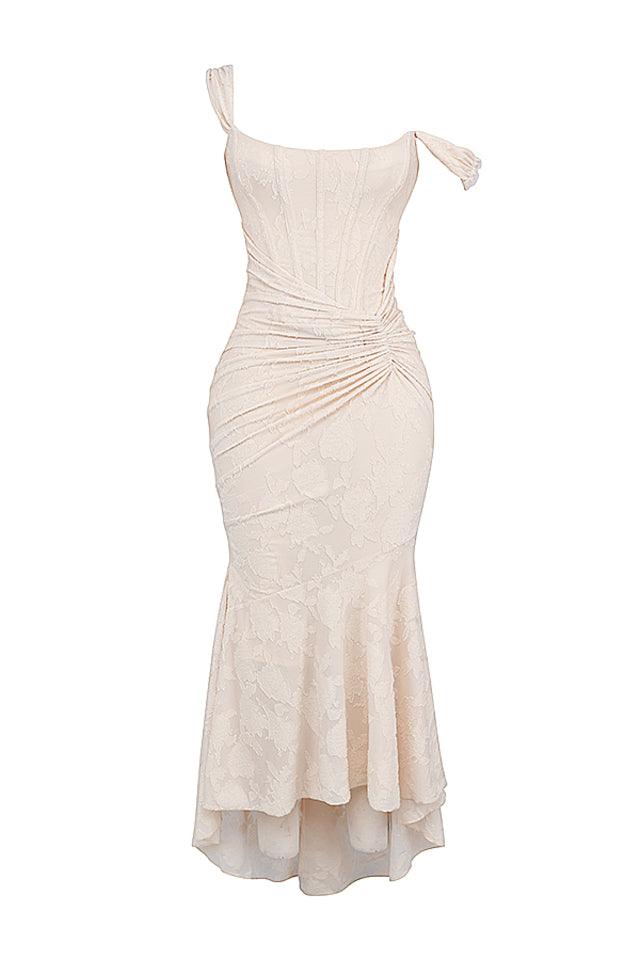 Floral Print Midi Women's Dress
