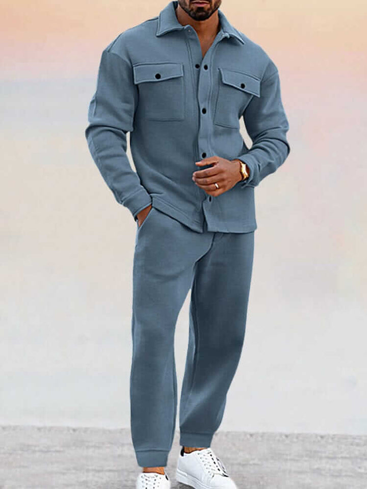 Men's Casual Two-Piece Athleisure Set