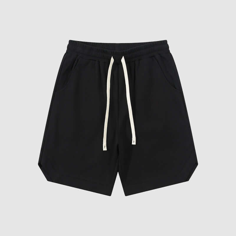 Men's Retro Cotton Twill Sport Shorts: Relaxed Fit