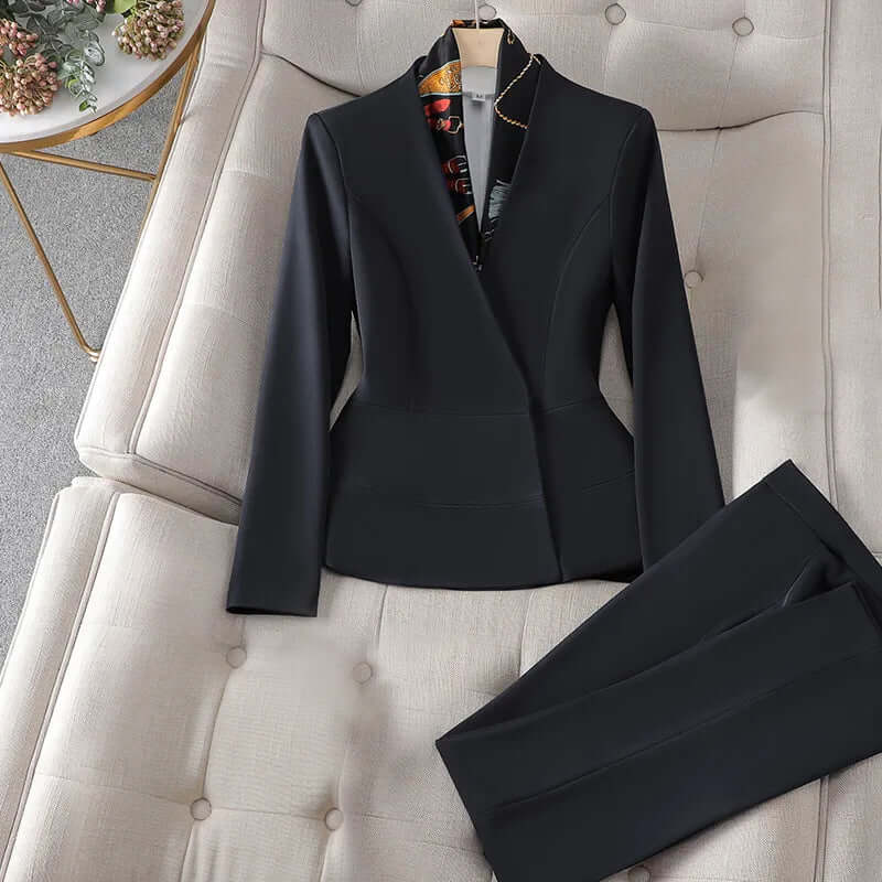 Women's Elegant Slim Fit Pant Suit