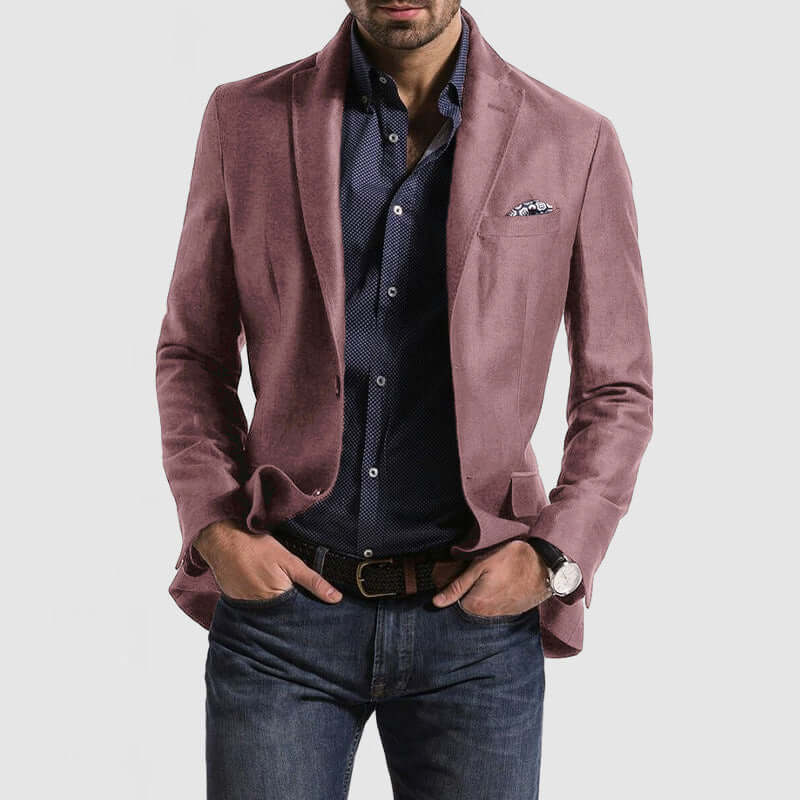Men's Long Sleeve Formal Suit: Sophisticated Style