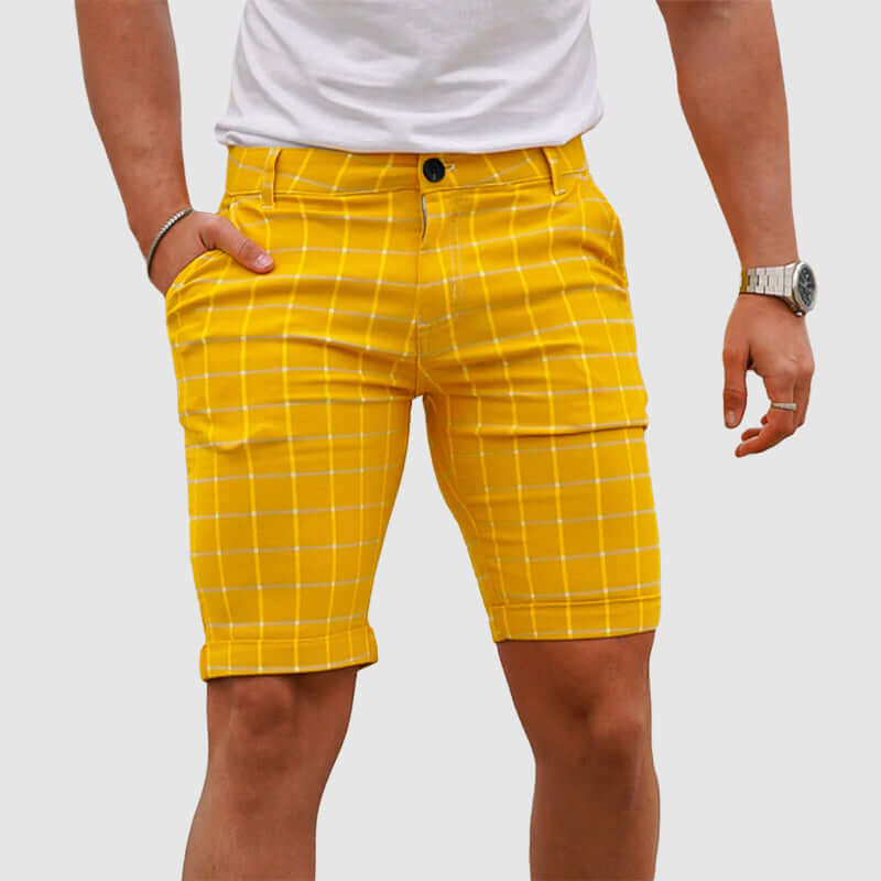 Men's Relaxed Fit Shorts with Slanted Pockets