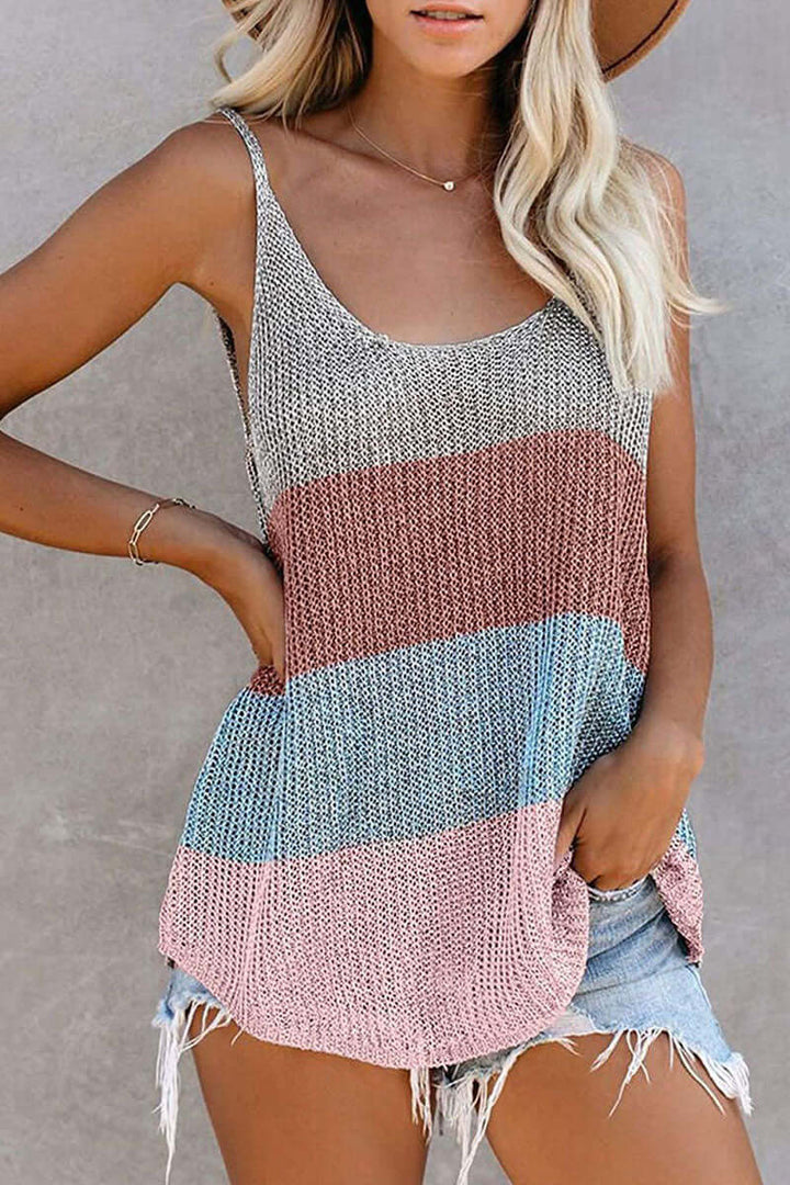 Women's Summer Knitted Sleeveless Top