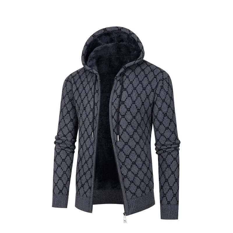 Men's Casual Hooded Jacket: Relaxed Fit, Versatile Style