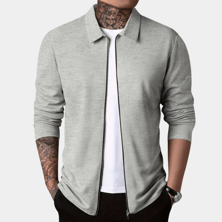 Men's Breathable Long-Sleeve Casual Shirt