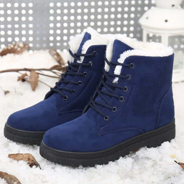 Women's Lace-Up Chunky Sole Boots