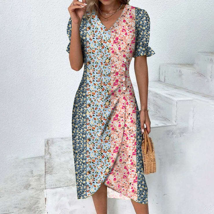 Women's Summer Knee-Length Relaxed Dress