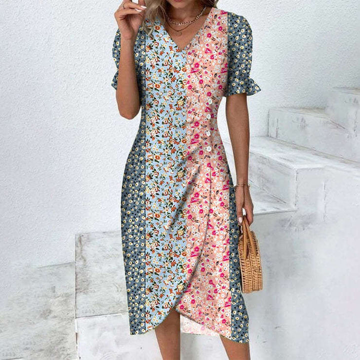 Women's Summer Knee-Length Relaxed Dress