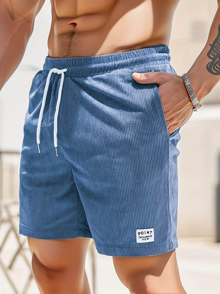Men's Casual Summer Shorts: Elastic Waist, Breathable