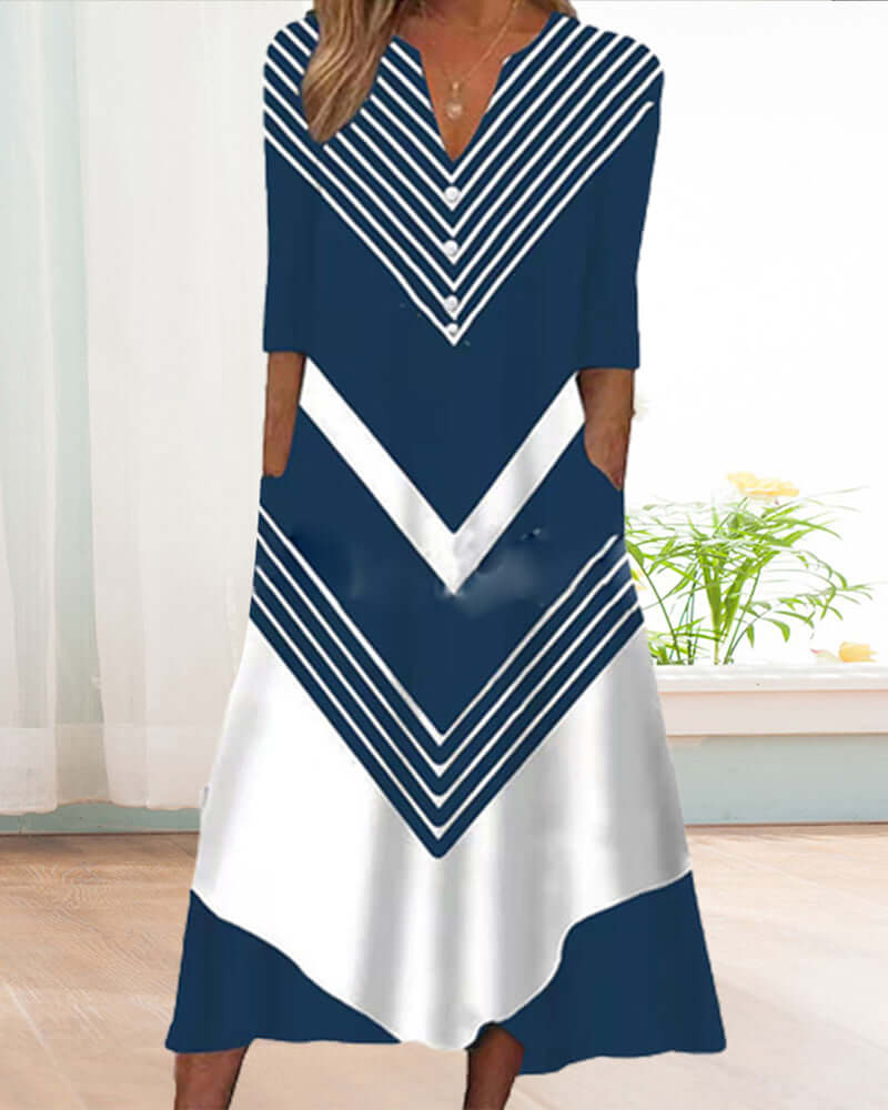 Elegant Knit Pullover Dress: Women's Winter Dress