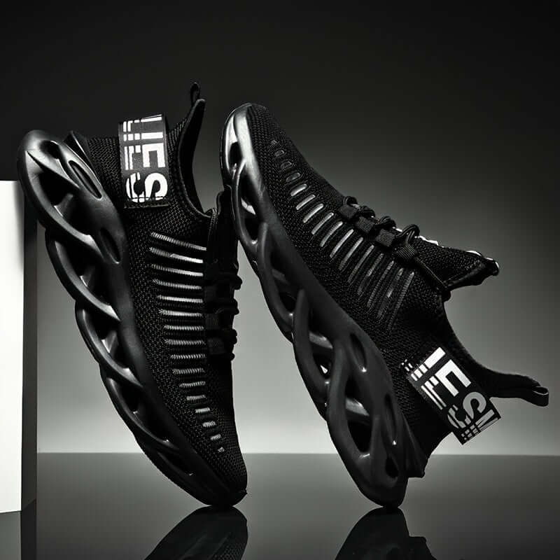Men's Breathable Running Shoes with Cushioned Sole