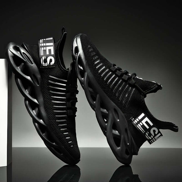 Men's Breathable Running Shoes with Cushioned Sole