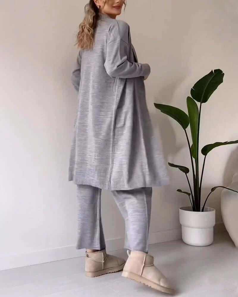 Elegant Women's Three-Piece Dress Set