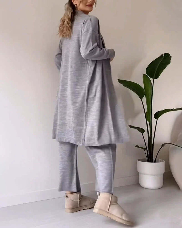Elegant Women's Three-Piece Dress Set
