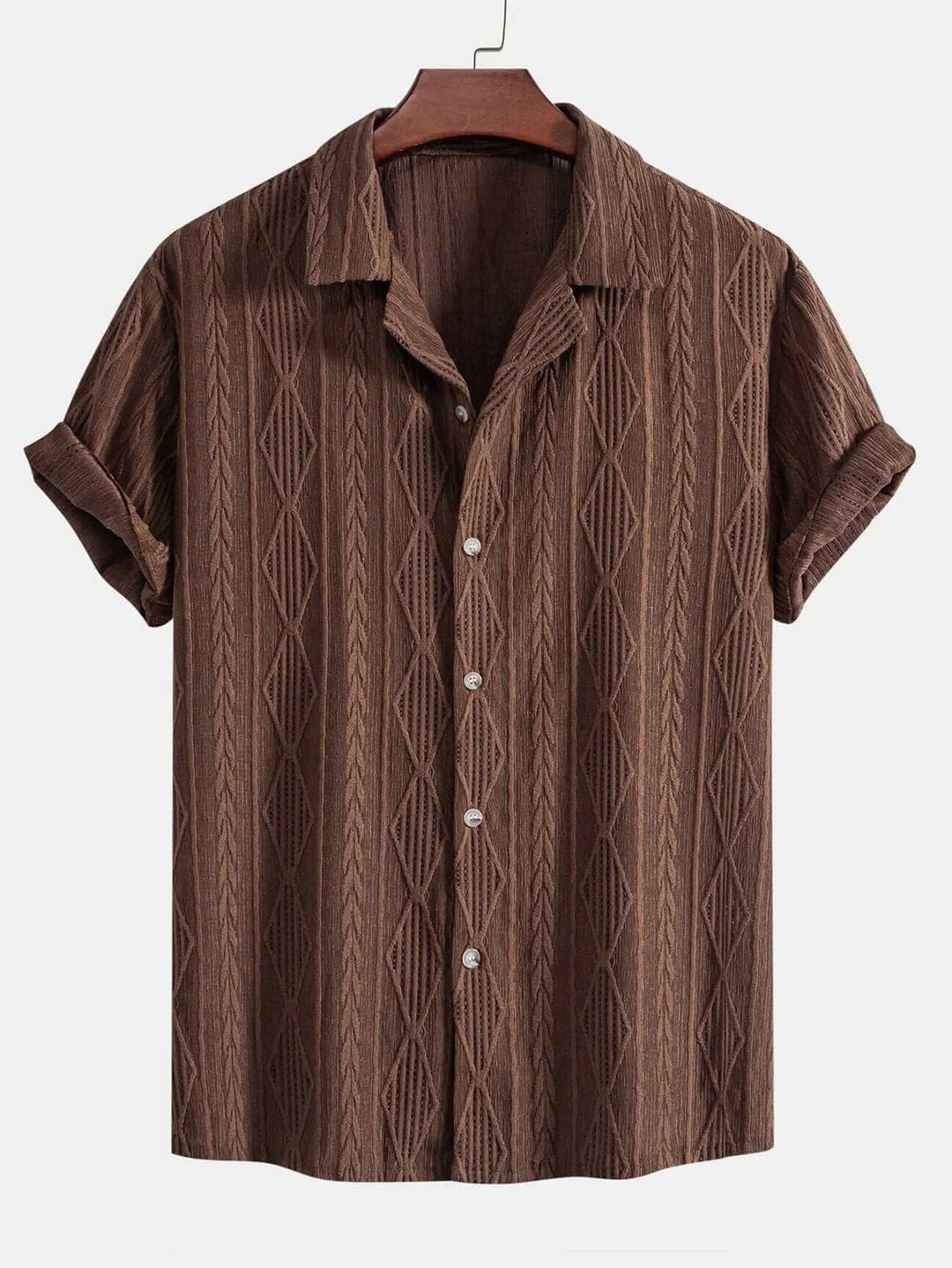 Men's Breathable Cotton Shirt: All-Season Comfort